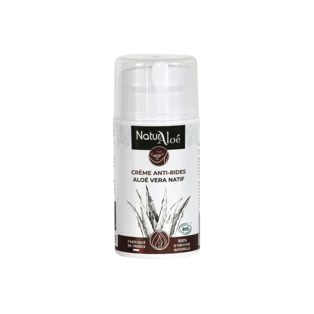 Crème Visage Anti-Rides certifiée Bio